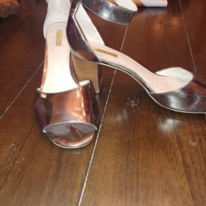 Stacked. Heel sandles